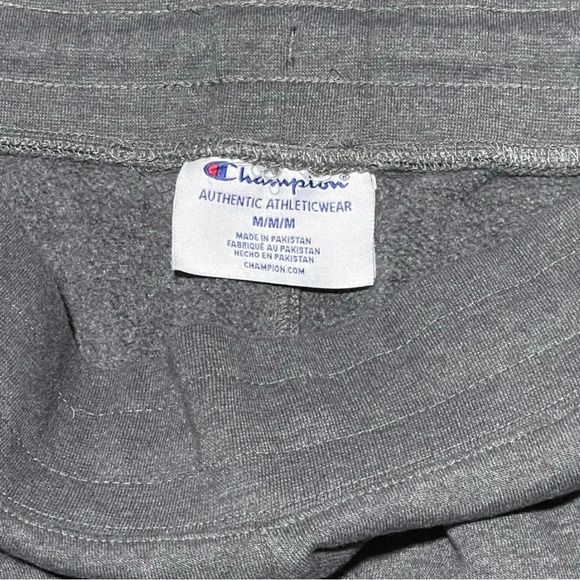Grey Champion Reverse Weave Joggers Size Medium - Picture 7 of 8